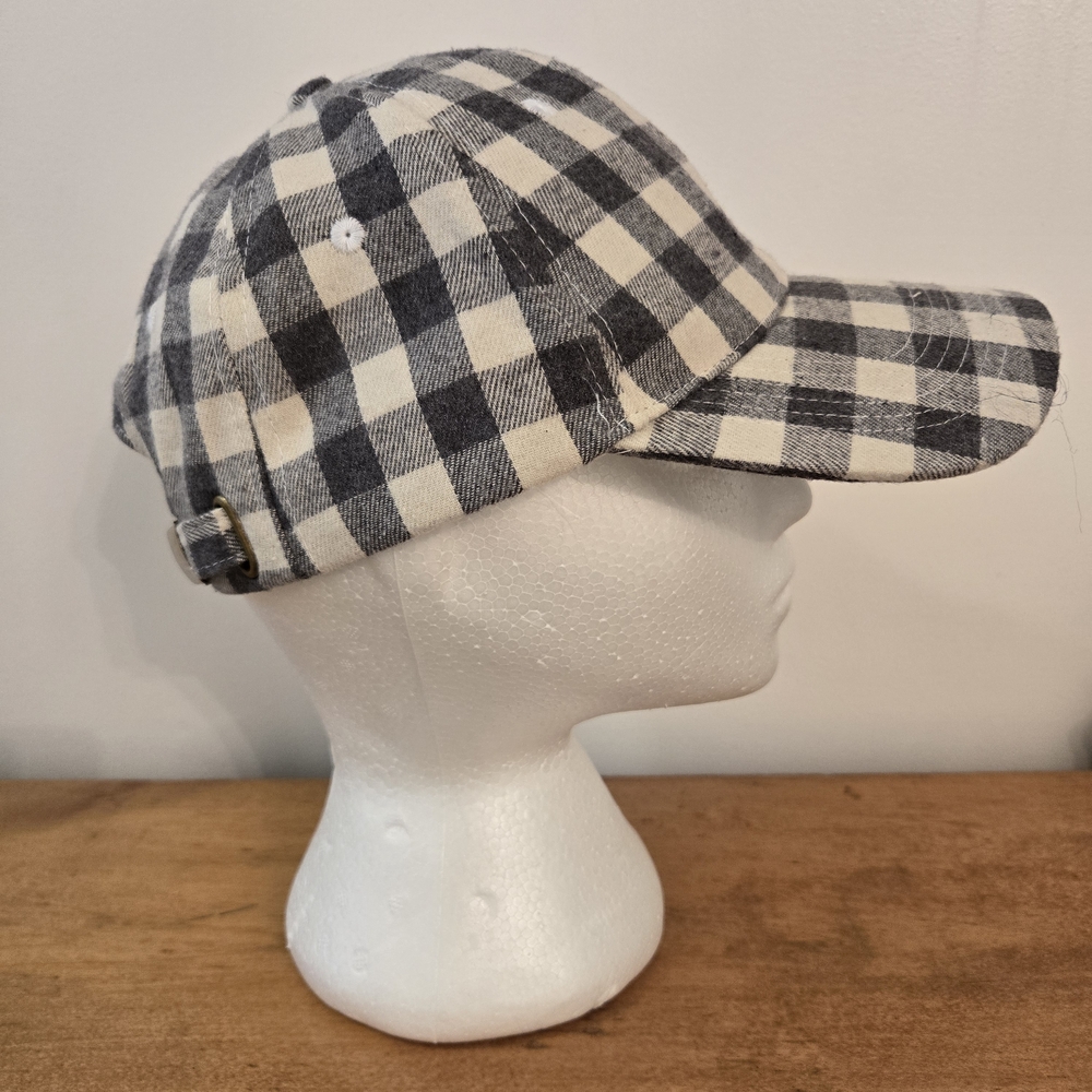 Flannel Plaid Cap